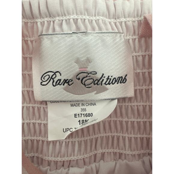 Rare Edition pink and white baby romper Sz 18m mint condition. - Picture 5 of 6